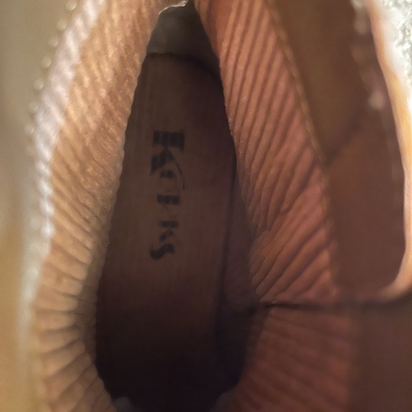 Kork-Ease Red and Black Ankle Booties with Snakeskin Texture - Picture 8 of 15